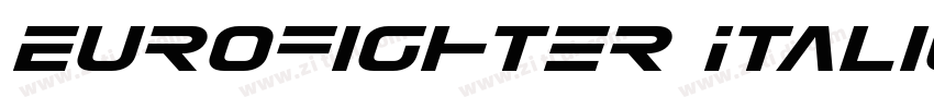 Eurofighter Italic字体转换